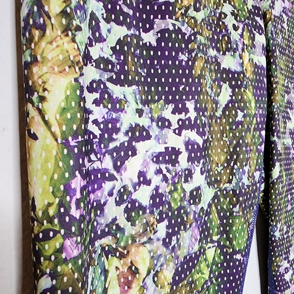 Lululemon Wunder Under Pant *Full-On Luxtreme Floral Sport Backdrop Iris Flower - Picture 12 of 16